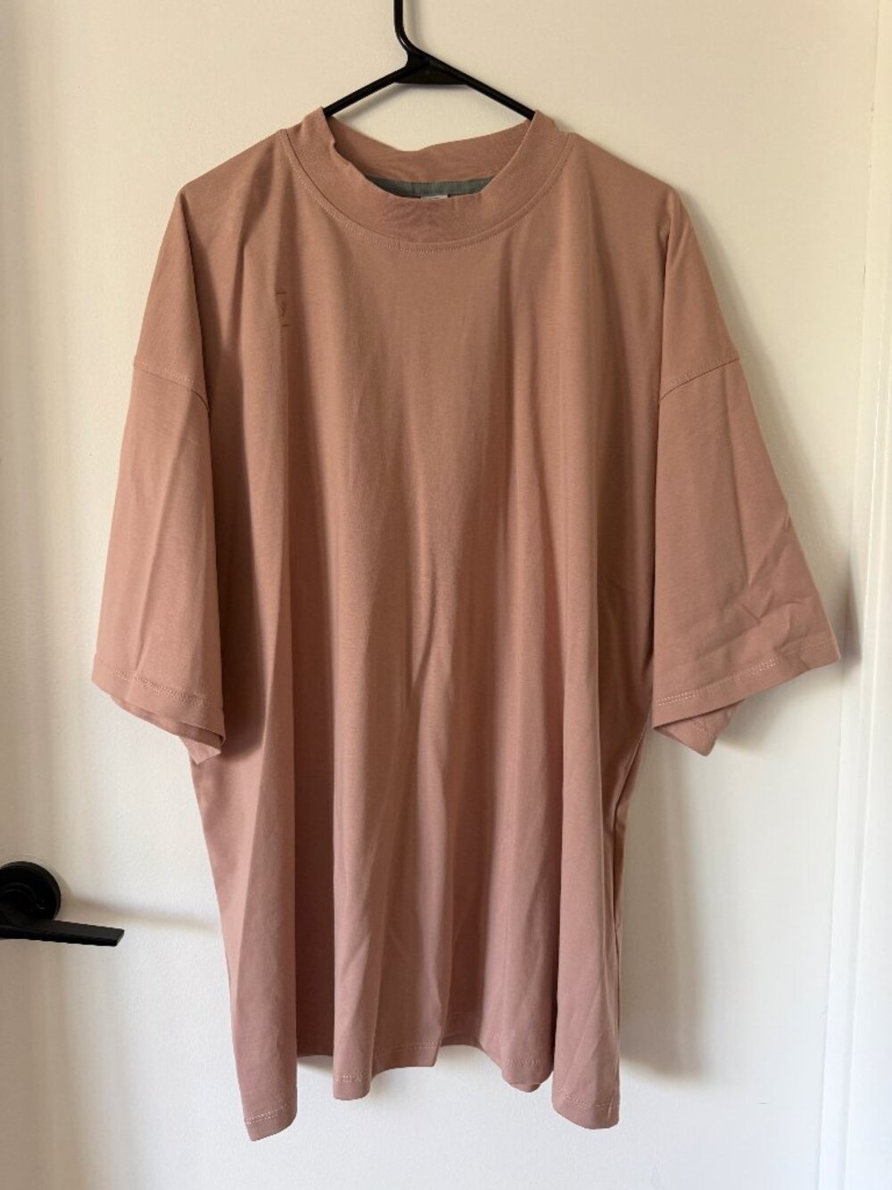 Vimana Unisex Oversized T-Shirt Pink XXL NWT Minimalist Heavyweight Tee